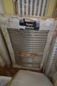 *Curved Chrome Towel Radiator