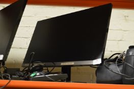 AOC Widescreen Monitor with Keyboard and Mouse