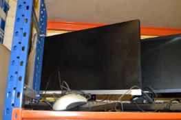 AOC Widescreen Computer Monitor with Keyboard and Mouse
