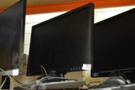 Samsung Computer Monitor with Keyboard and Mouse