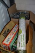 *Two Boxes Containing Assorted Kitchenalia, Patio Garden Set Cover and Board Games