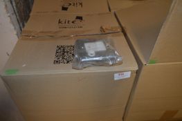 *Four Boxes Containing Approx 400 EMK5284 Brushed Stainless Steel Switch Fuse Spares