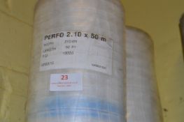 *2.1x50m Roll of Reinforced Polythene Sheeting