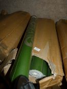 Six Rolls of Caramel Creations Wallpaper (Green & Silver)