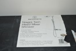 *Two Niagara Twin Head Mixer Shower Systems