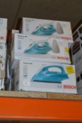 *Eight Bosch Sensixx B1 Steam Irons