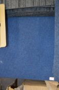 Approximately Royal Blue Corded Carpet Tiles