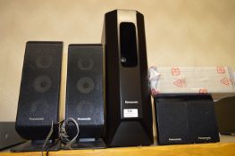 *Panasonic Six Piece Speaker System