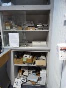 *Contents of Cupboard Including; Kimwe Combi Inputs, Socket Fronts, Audio Cables, Gold PLated