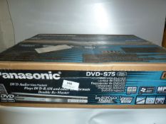 *Panasonic DVD Player Model:DVD-S75