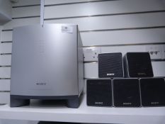 *Sony Surround Sound System Model: SS-MS215