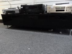 *Techlink Panorama Black Oak TV Stand RRP: £299