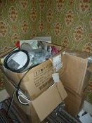 *Three Boxes Containing Assorted Audio Cables etc.