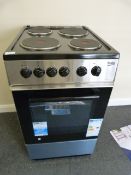 *Beko Model:BCSP50X Freestanding Electric Cooker Over Oven