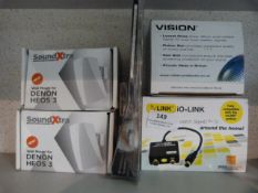 *Set of Denon Speaker Brackets, Panasonic Lumix Battery and AO Links