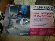 *Alphason Designs Universal Support for LCD Screens
