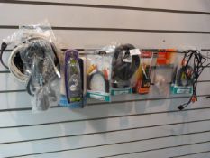 *Assorted Audio Cables, Network Cables, etc.
