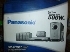 *Panasonic Home theater Surround Sound System Model:SC-HT520