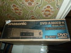 *Panasonic DVD Player Model:DVD-A360EB-K