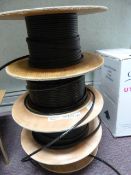 *Four Rolls of Coax Cable and a Roll of Cat 6 Cable