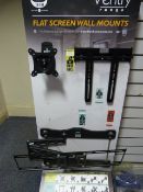 *Btech Display Stand Containing Three Flatscreen TV Wall Brackets