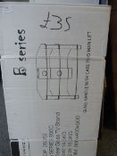 *Vivanco Clear Glass TV Stand Model: EDP 26062