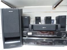 *Sony Home Entertainment System Comprising of Surround Sound System with Amplifier Model: TA-VE150