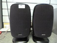 *Pair of Denon Speakers Model:S81