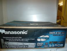 *Panasonic DVD Recorder Model:DMR-E30