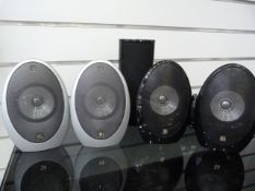 *Five Kef Speakers