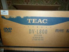 *Teac DVD Player Model:DVL800