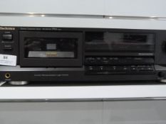 *Technics Stereo Cassette Deck Model: RSBX404