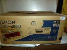 *Denon DVD Player Model:DVD2800