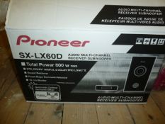 *Pioneer Audio Multichannel Receiver Model: SX-LX60D