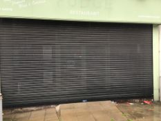 Electric Roller Shutter 580x300cm (Fitted to the Front of Shop)