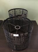 2 Decorative Lamp Shades