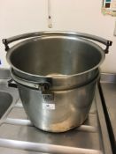 2 Stainless Steel Pans with Handles