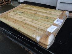 *Pair of Tanalised Timber Drive Gates