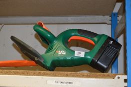 Black & Decker Cordless Hedge Trimmer (No Charger)
