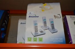 Two Binatone Cordless Telephone Sets
