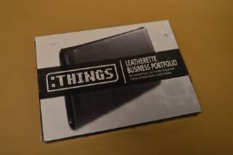 Leatherette Business Portfolio Folder