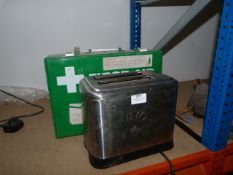 *Kenwood Toaster and a First Aid Kit