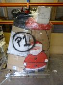 *Pallet Containing Illuminated Santas, Golf Clubs, Christmas Decorations, etc.