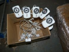 Five Dlink Wifi CCTV Cameras