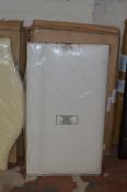 *Liberty Single Headboard (White Faux Leather)