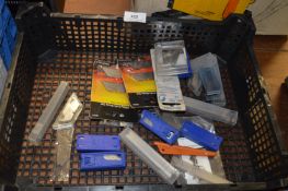 Box of Assorted Stanley Knife and Other Blades