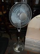*Silver Pedestal Fan