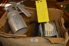 Sprayit Diaphragm Compressor with Spray Gun No.602