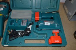 Makita Cordless Stapler with Spare Battery Charger and Carry Case