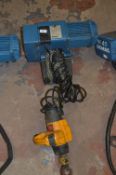 Demag Overhead Electric Hoist Model:DCM/Pro1-125